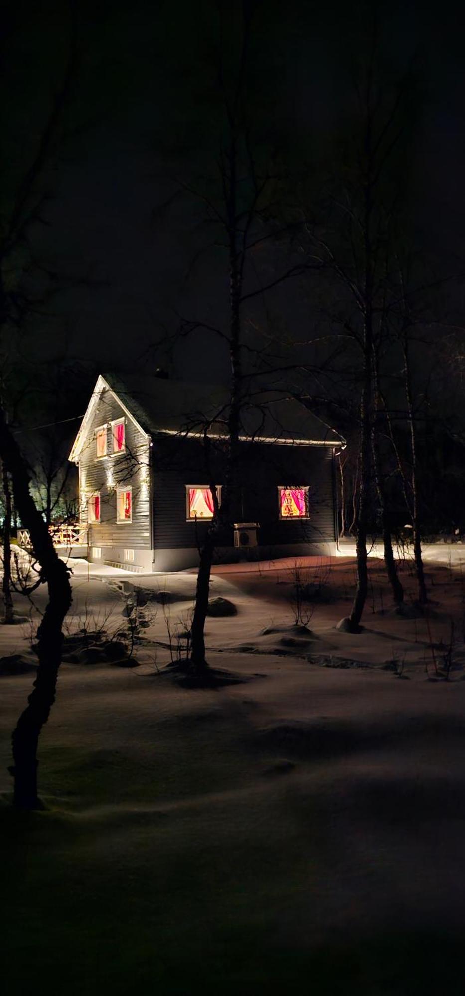Villa Elvestua Gibostad Exterior foto