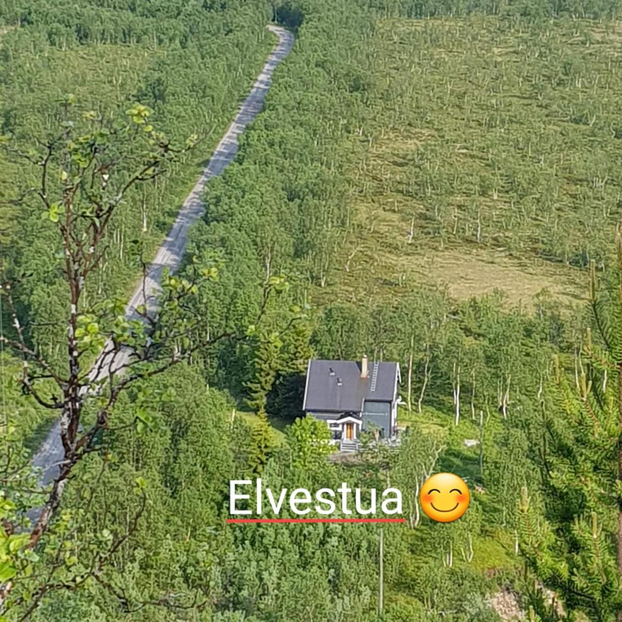Villa Elvestua Gibostad Exterior foto